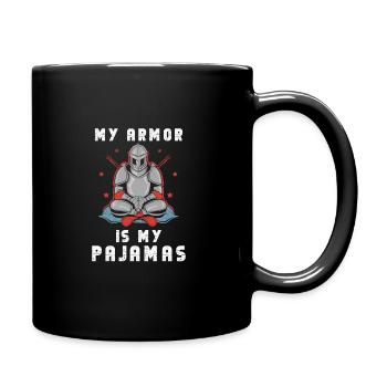 Knight Knight Medieval Renaissance Armor - Full Colour Mug - black - Right
