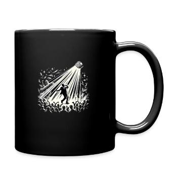 Poetry Slam Writer Poet Literature Slam Poetry Day - Full Colour Mug - black - Right