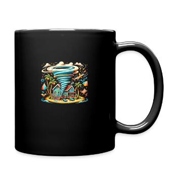 Meteorologie-kindertornado-sturm, Der Sturm-fan - Tasse einfarbig - Schwarz - Rechts