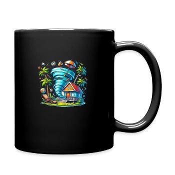 Meteorologie-kindertornado-sturm, Der Sturm-fan - Tasse einfarbig - Schwarz - Rechts