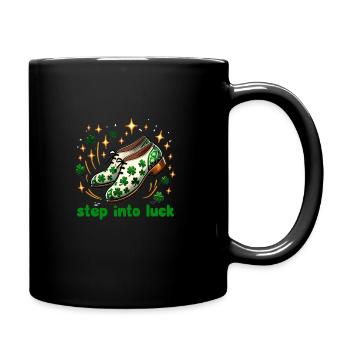 Irish Dancing Ireland Outfit Irish Music - Full Colour Mug - black - Right