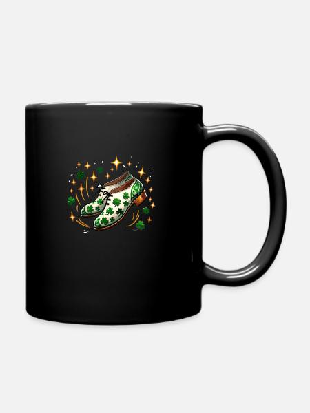 Danse irlandaise Tenue d'Irlande Musique irlandaise - Mug uni - noir