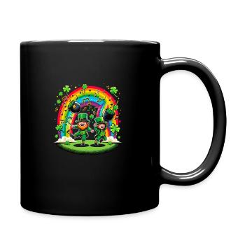 Irish Dancing Ireland Outfit Irish Music - Full Colour Mug - black - Right