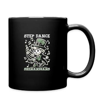 Danse irlandaise Tenue d'Irlande Musique irlandaise - Mug uni - noir - Droite