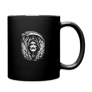 Edgar Allan Poe Fan, Classic Literature, - Full Colour Mug - black - Right