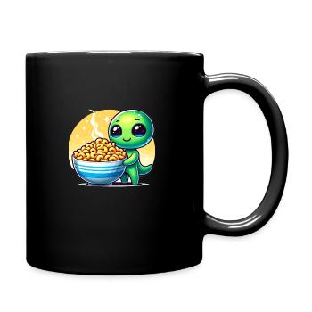 Alien Extraterrestrial Area 51 Ufo Space Geek - Tasse einfarbig - Schwarz - Rechts