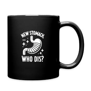 Gastric sleeve, gastric sleeve, gastrectomy, gastrectomy - Full Colour Mug - black - Right