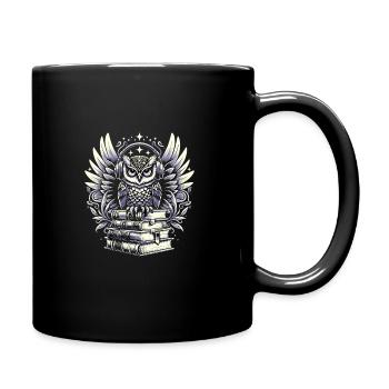 Gift for book lovers with - Full Colour Mug - black - Right