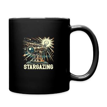 Astrophotography Astronomy Space Camera - Full Colour Mug - black - Right