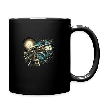 Astrophotography Astronomy Space Camera - Full Colour Mug - black - Right
