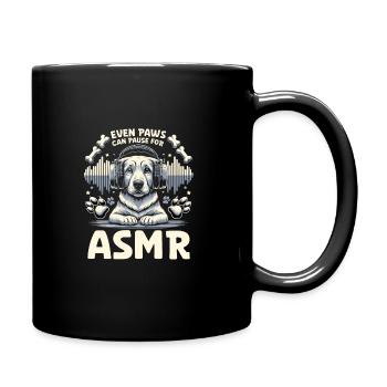 Asmr Chuchotement Asmr Enthousiaste Pleine conscience - Mug uni - noir - Droite