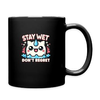 Hydration Drink Water Stay Hydrated Hydration - Tasse einfarbig - Schwarz - Rechts