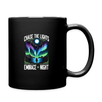 Aurora Aurora Tracker Alaska Wilderness - Full Colour Mug - black - Right
