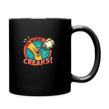 Hip Replacement Surgery Hip Surgery Post-op - Full Colour Mug - black - Right