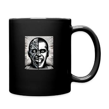 Psychological Horror psychiatric suspense - Full Colour Mug - black - Right