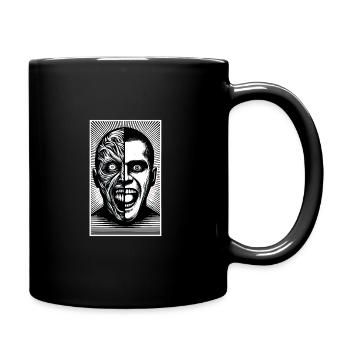 Psychological Horror psychiatric suspense - Full Colour Mug - black - Right