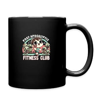 Horror Movie Fan Zombie Horror Classic - Full Colour Mug - black - Right