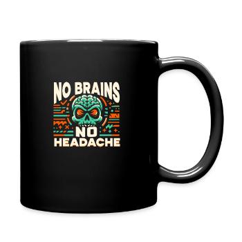 Horror Movie Fan Zombie Horror Classic - Full Colour Mug - black - Right