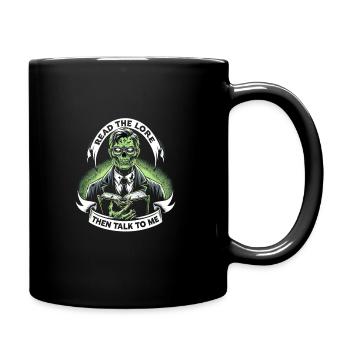Horror Movie Fan Zombie Horror Classic - Full Colour Mug - black - Right