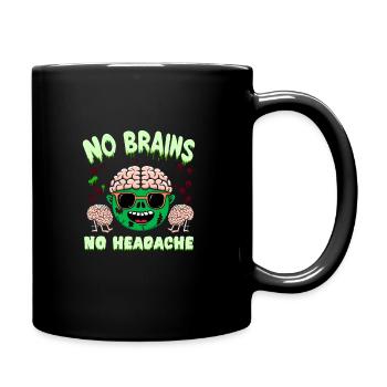 Horror Movie Fan Zombie Horror Classic - Full Colour Mug - black - Right