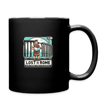 Julius Caesar Roman History Roman Empire - Full Colour Mug - black - Right
