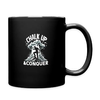 Escalade, Aventure en plein air, Escalade de bloc - Mug uni - noir - Droite