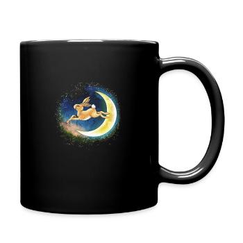 Ostara Eostre Equinox Witch Pagan Goddess Rituals - Full Colour Mug - black - Right