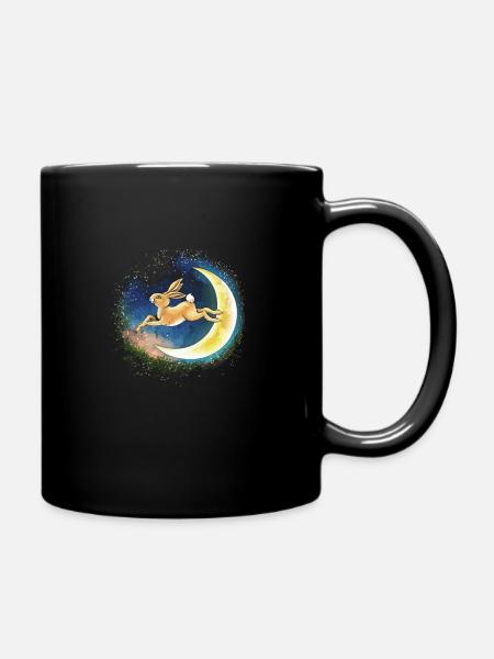 Ostara Eostre Equinox Witch Pagan Goddess Rituals - Full Colour Mug - black