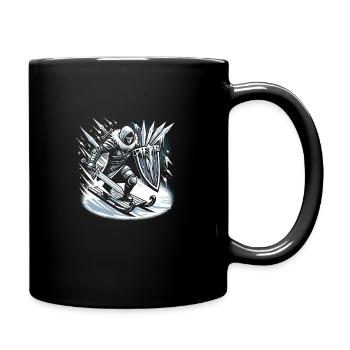 Luge Neige Luge Sport d’hiver Winter Outdood - Mug uni - noir - Droite