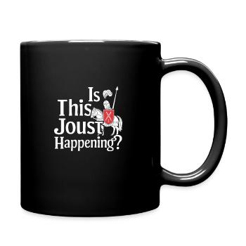 Renaissance-jahrmarkt-outfit Mittelalterlicher - Tasse einfarbig - Schwarz - Rechts