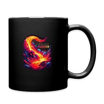 Drôle de volcan lave géologie roche chasse géologue - Mug uni - noir - Droite