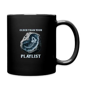 Fossil Hunter, Fossil Hunter, Paleontologist - Full Colour Mug - black - Right