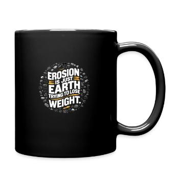 Geology Stone Hunt Agate Hunter Stone Collecting - Full Colour Mug - black - Right
