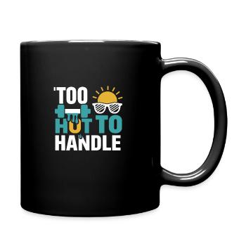 Musculation, Powerlifting, Haltération, Fitness - Mug uni - noir - Droite