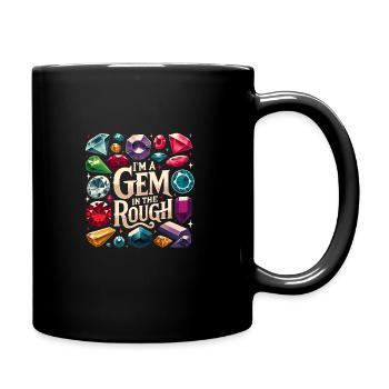 Geology Stone Hunt Agate Hunter Stone Collecting - Full Colour Mug - black - Right