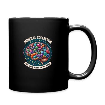 Geology Stone Hunt Agate Hunter Stone Collecting - Full Colour Mug - black - Right