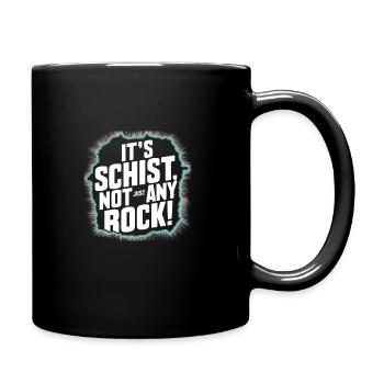 Geology Stone Hunt Agate Hunter Stone Collecting - Full Colour Mug - black - Right