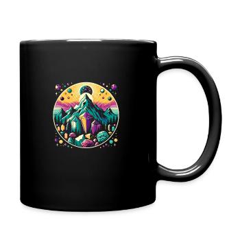 Geology Stone Hunt Agate Hunter Stone Collecting - Full Colour Mug - black - Right