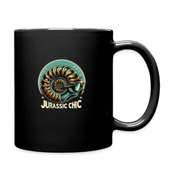 Fossil Hunter, Fossil Hunter, Paleontologist - Full Colour Mug - black - Right