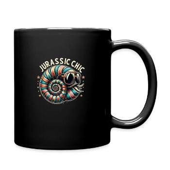 Fossil Hunter, Fossil Hunter, Paleontologist - Full Colour Mug - black - Right