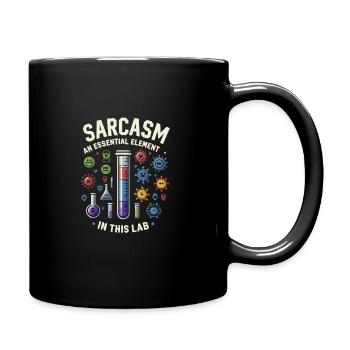 Microbiologist Microbiology Lab Staph Biology - Full Colour Mug - black - Right