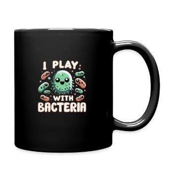 Microbiologist Microbiology Lab Staph Biology - Full Colour Mug - black - Right
