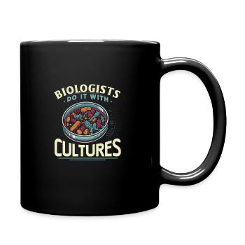 Microbiologist Microbiology Lab Staph Biology - Full Colour Mug - black - Right