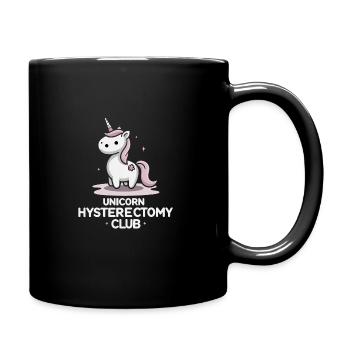 Hysterectomy surgery to restore the - Full Colour Mug - black - Right