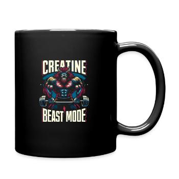 Musculation, Powerlifting, Haltération, Fitness - Mug uni - noir - Droite