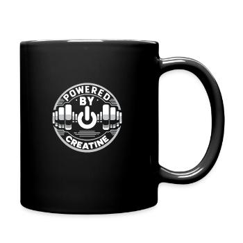 Musculation, Powerlifting, Haltération, Fitness - Mug uni - noir - Droite