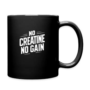 Bodybuilding, Powerlifting, Weightlifting, Fitness - Full Colour Mug - black - Right