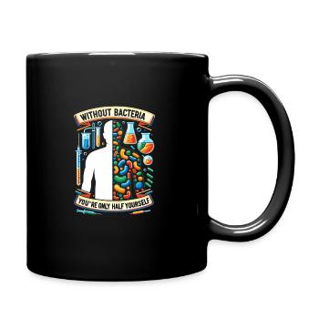 Microbiologiste Microbiologie Laboratoire Biologie des staphylocoques - Mug uni - noir - Droite