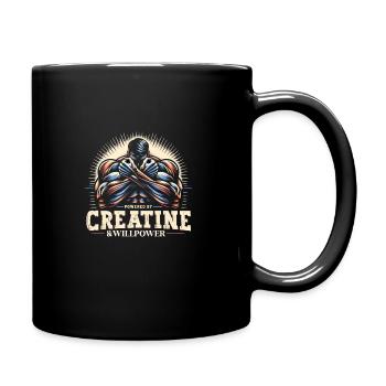 Musculation, Powerlifting, Haltération, Fitness - Mug uni - noir - Droite