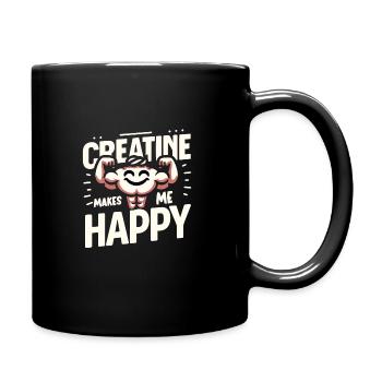 Musculation, Powerlifting, Haltération, Fitness - Mug uni - noir - Droite